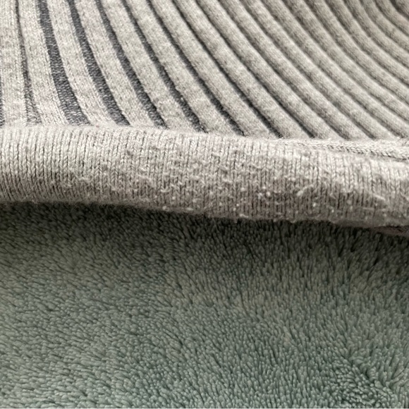 Lunya Leggings Mellow Grey Ribbed Organic Cotton Blend Size Medium Gentl… - Picture 6 of 12